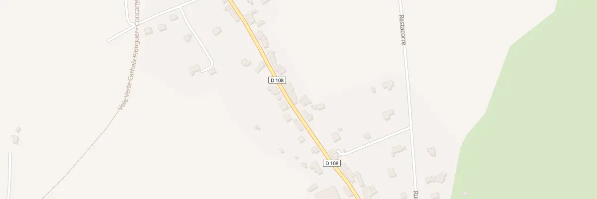 Plan du 70 Rue de la Gare à Guiscriff