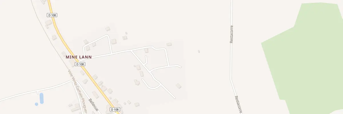 Plan du 1 Rue des Pommiers à Guiscriff