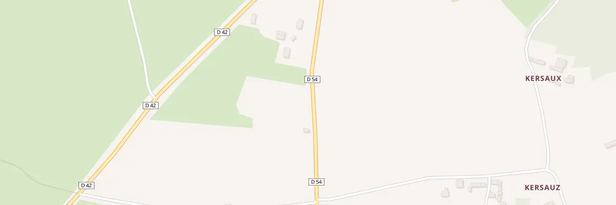 Plan du 305 Poulpry à Scrignac