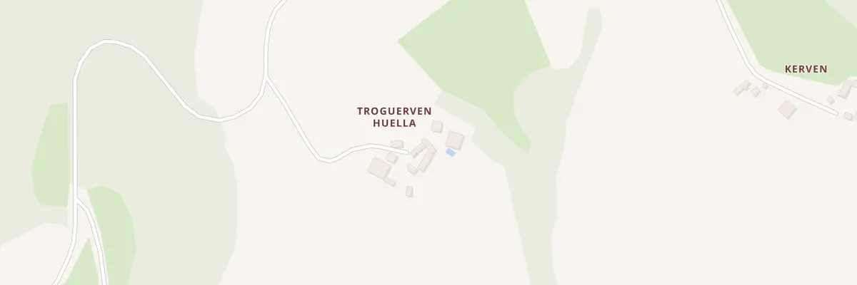 Plan du 5059 Troguerven Huella à Scrignac