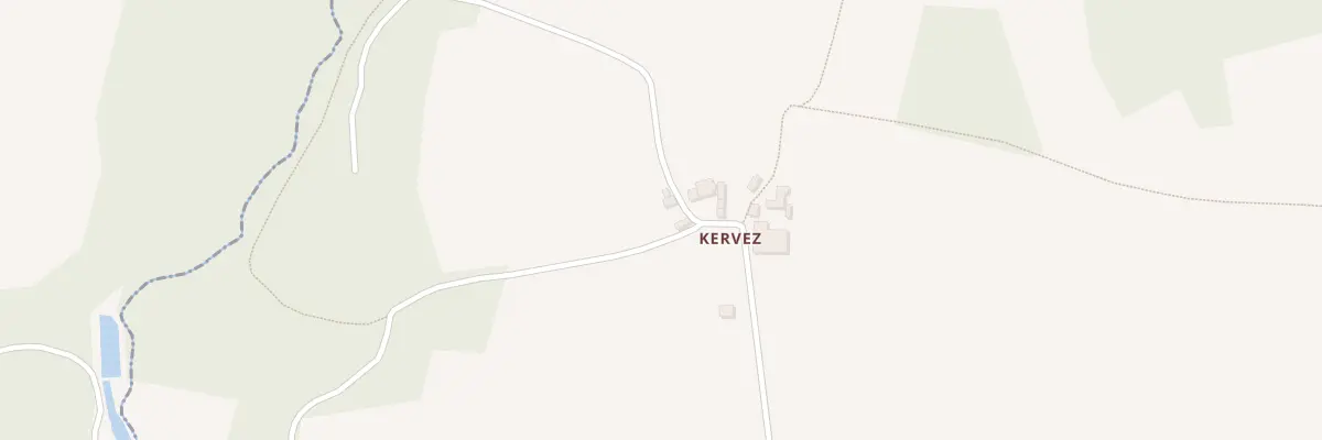 Plan du 6998A Kervez à Botsorhel
