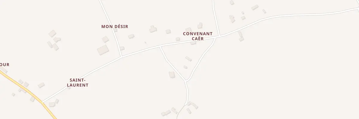 Plan du 7014B Convenant Caer à Plouégat-Guérand