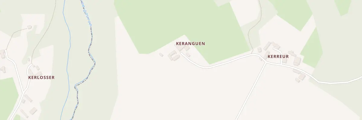 Plan du 265 Keranguen à Botsorhel