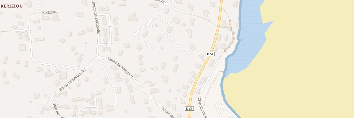 Plan du 22B Rue des Ajoncs à Locquirec