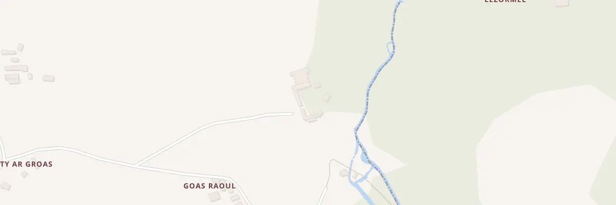 Plan du 354 Kerhallon à Plouégat-Guérand