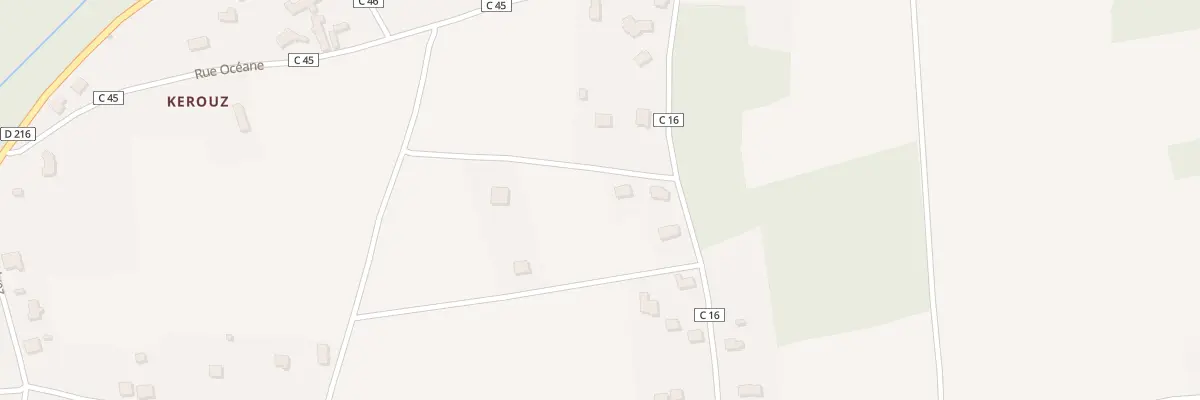 Plan du 22B Nombrat à Moëlan-sur-Mer