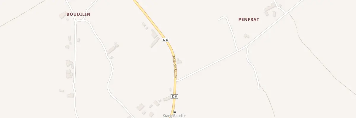 Plan du 1108 Boudilin à Scaër