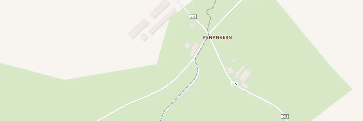 Plan du 5297 Penanvern à Roudouallec
