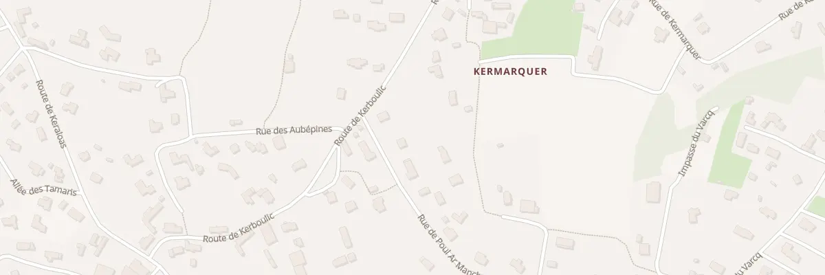 Plan du 2 Rue de Poul Ar Manchec à Locquirec