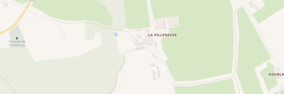 Plan du 3 Villeneuve à Lannéanou