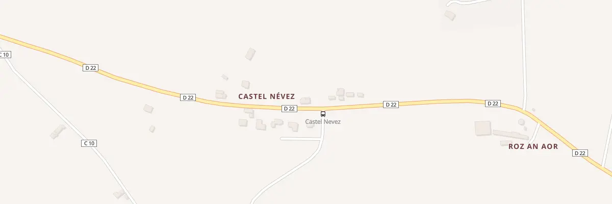Plan du 241 Castel Nevez au Trévoux