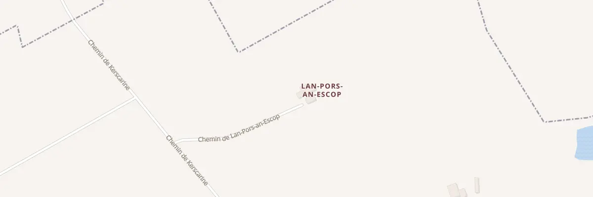 Plan du 5621F Lan Pors An Escop à Riec-sur-Bélon