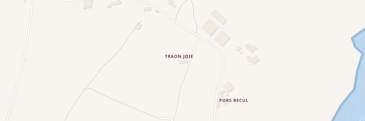 Plan du 388 Traon Joie à Guimaëc