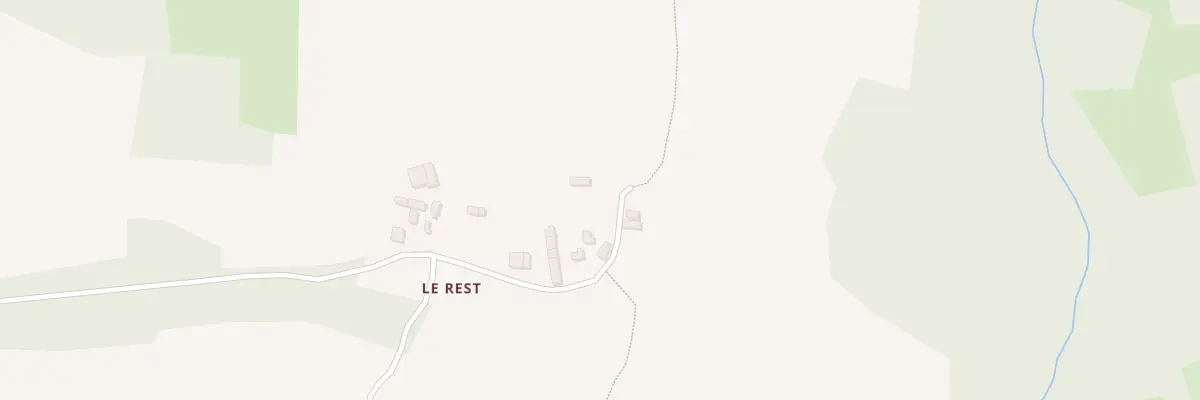 Plan du Rest à Scrignac