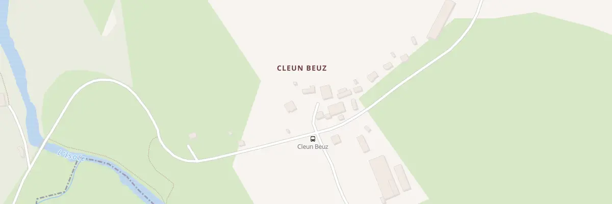 Plan du 1085 Cleumbeux à Scaër