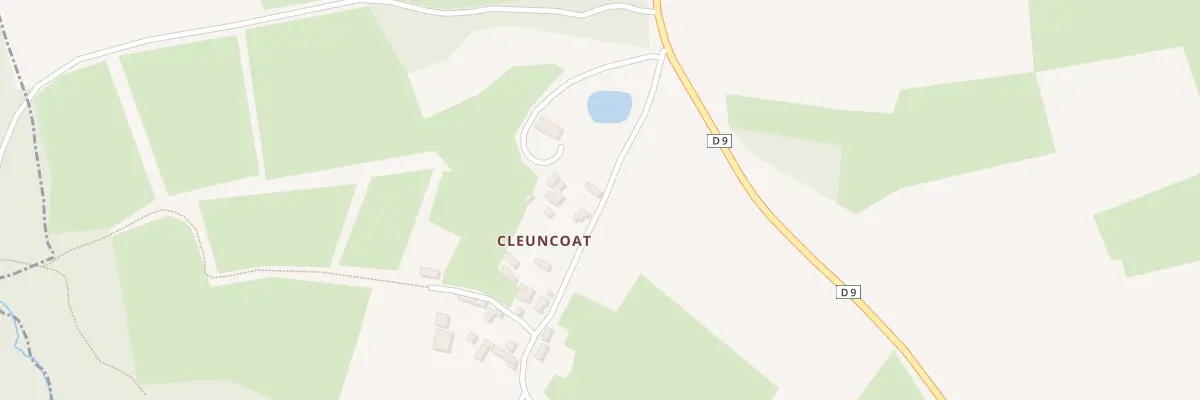 Plan du 4 Cleuncoat à Lannéanou