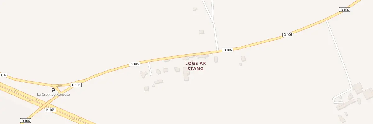 Plan du 165 Loge Ar Stang au Trévoux