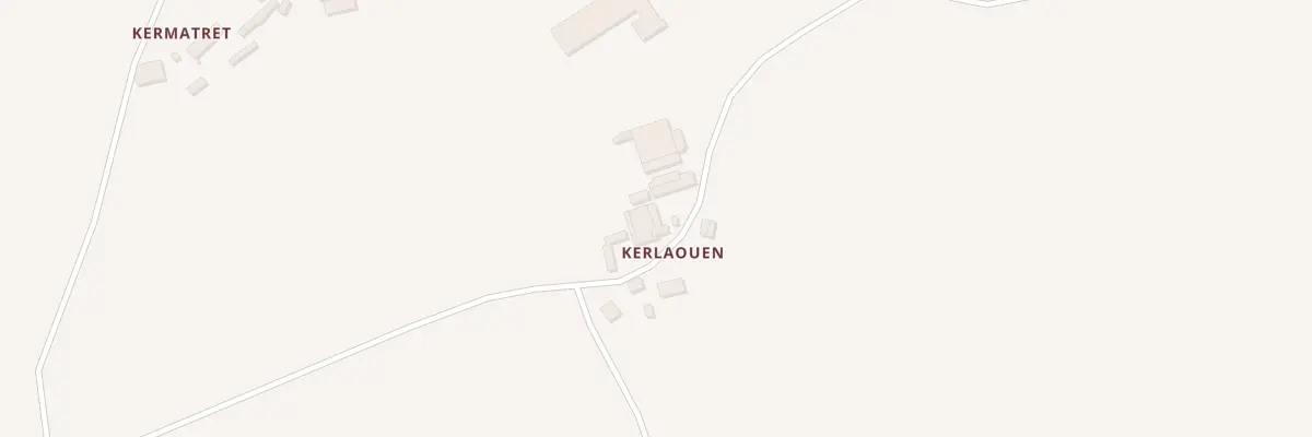 Plan du 5260 Kerlaouen à Roudouallec