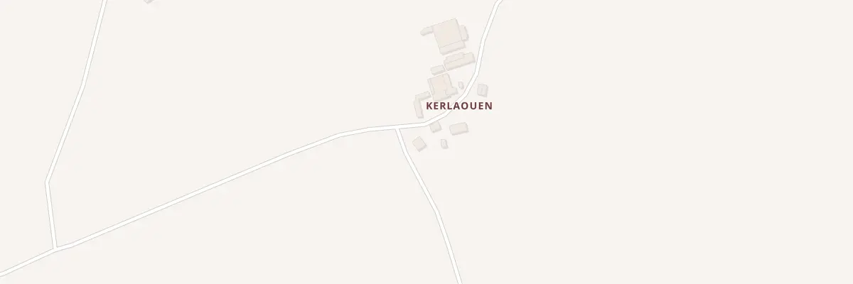 Plan du 5261 Kerlaouen à Roudouallec