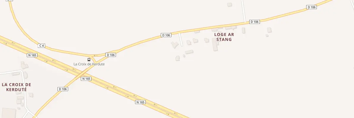 Plan du 5329F Loge Ar Stang au Trévoux