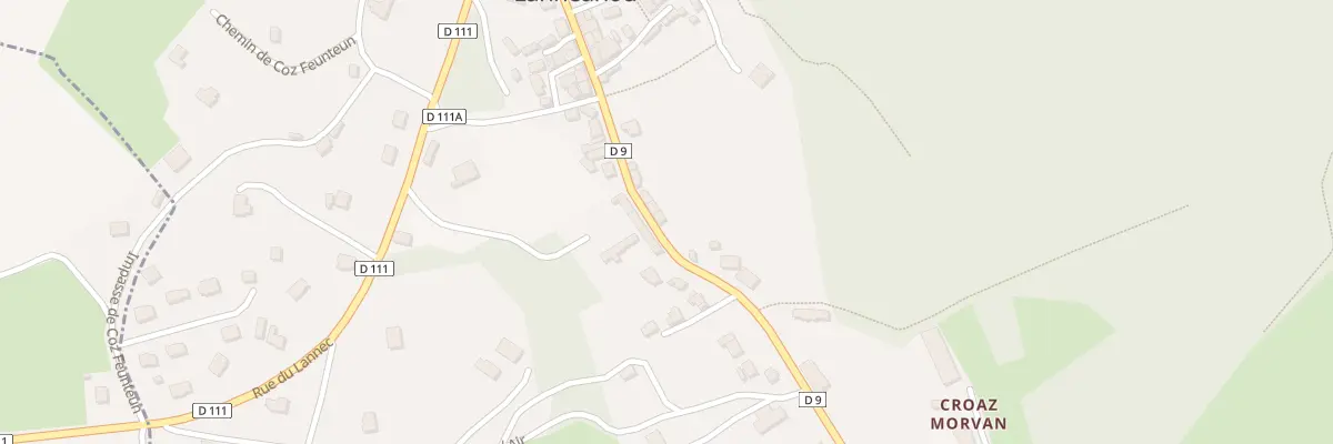 Plan du 15 Rue des Marais à Lannéanou