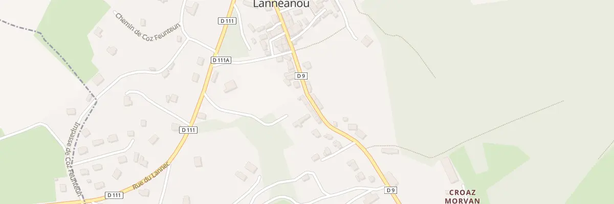 Plan du 16 Rue des Marais à Lannéanou