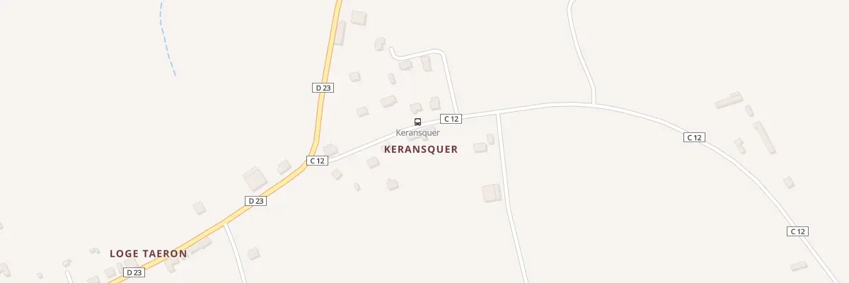Plan du 204 Keransquer à Bannalec