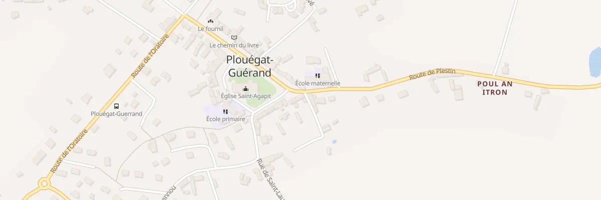 Plan du 1 Imp de Kerilis à Plouégat-Guérand
