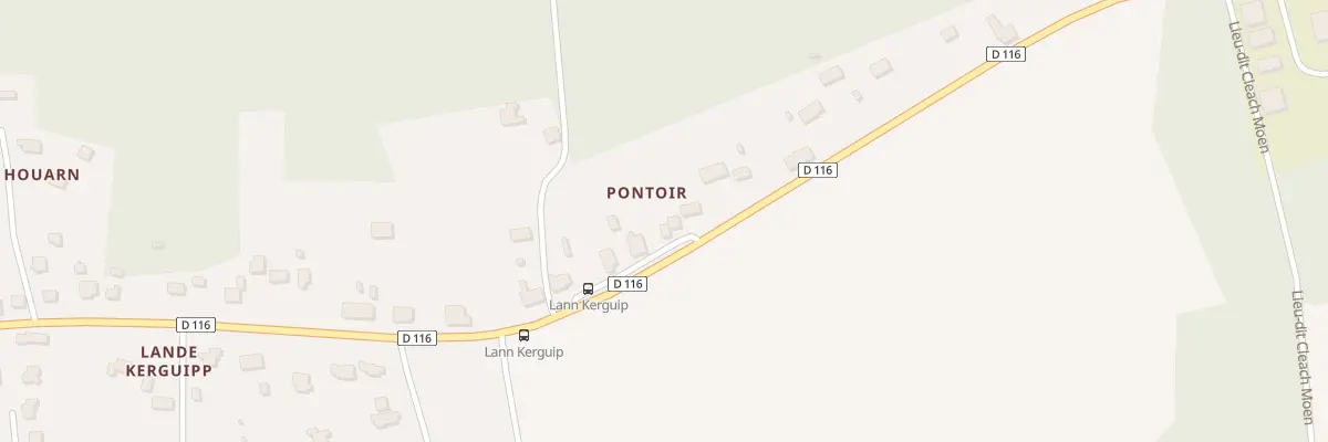 Plan du 30 Rte de Lann Kerguipp à Moëlan-sur-Mer