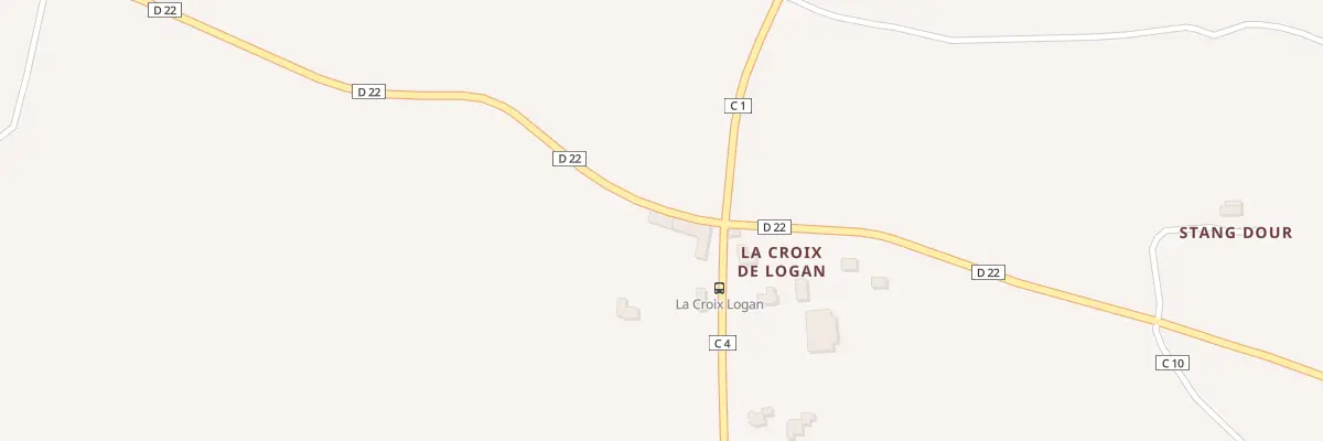 Plan du 5789F La Croix de Logan au Trévoux