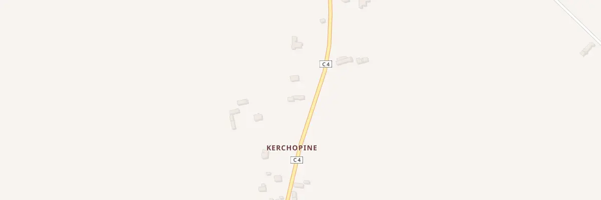 Plan du 208 Kerchopine au Trévoux