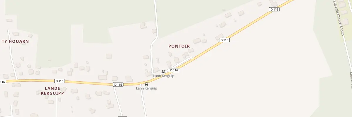 Plan du 32 Rte de Lann Kerguipp à Moëlan-sur-Mer