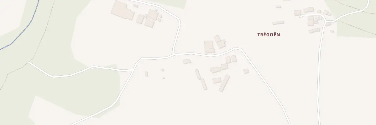 Plan du 138 Tregouin à Kergloff