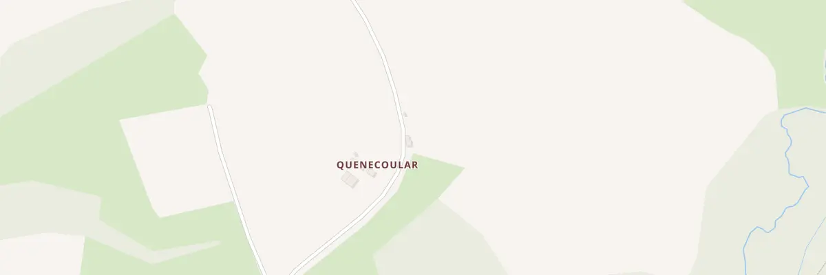Plan de Quenecouler à Scrignac