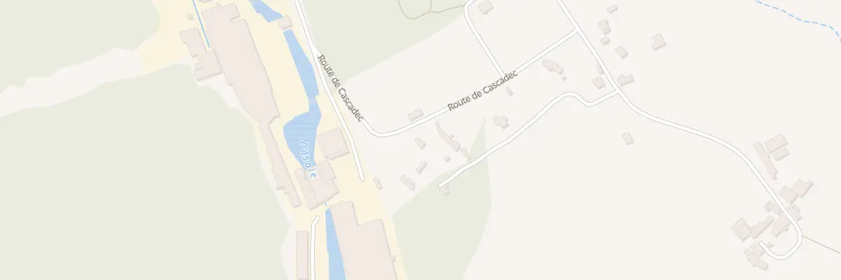 Plan du 1179 Cascadec à Scaër