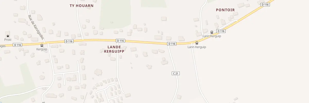 Plan du 67B Rte de Lann Kerguipp à Moëlan-sur-Mer