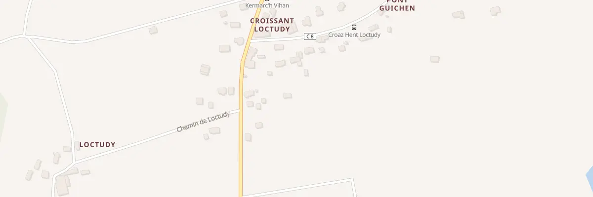 Plan du 6 Croissant-Loctudy à Riec-sur-Bélon