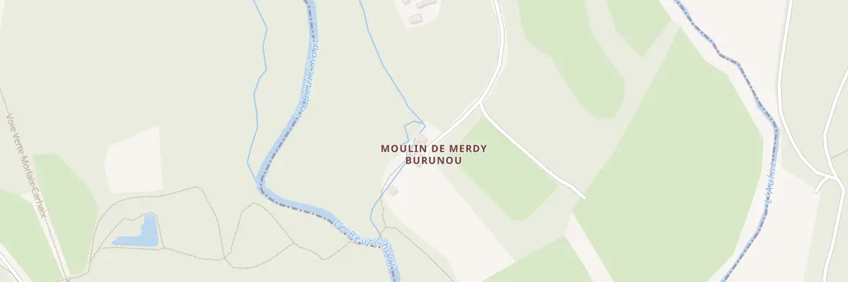 Plan du 589 Moulin Burunou à Scrignac