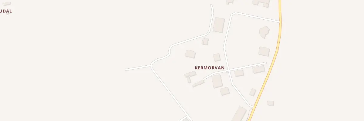 Plan du 5552F Kermorvan à Riec-sur-Bélon