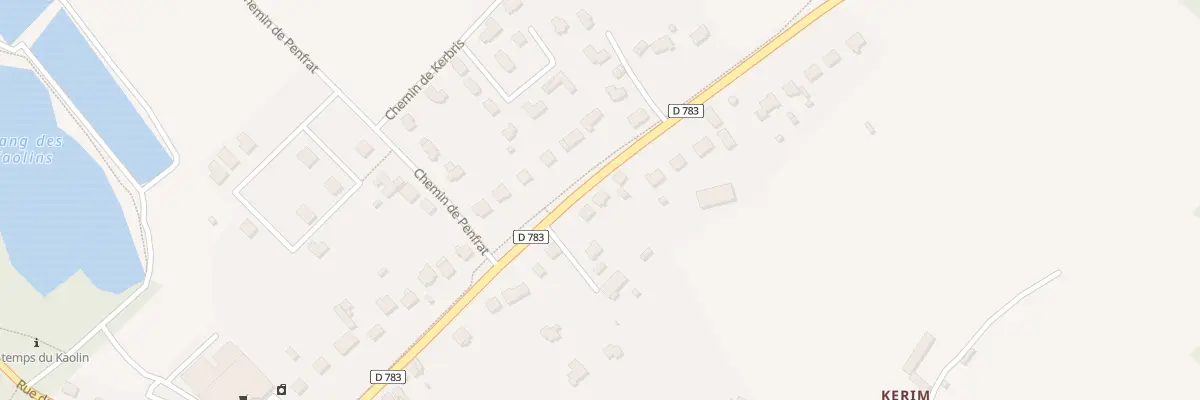 Plan du 30 Rue de Quimperlé à Riec-sur-Bélon