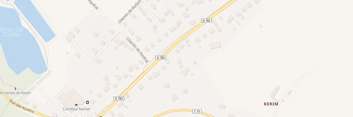 Plan du 26B Rue de Quimperlé à Riec-sur-Bélon