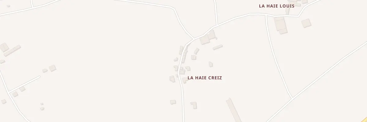 Plan du 169 La Haie Creiz à Cléden-Poher