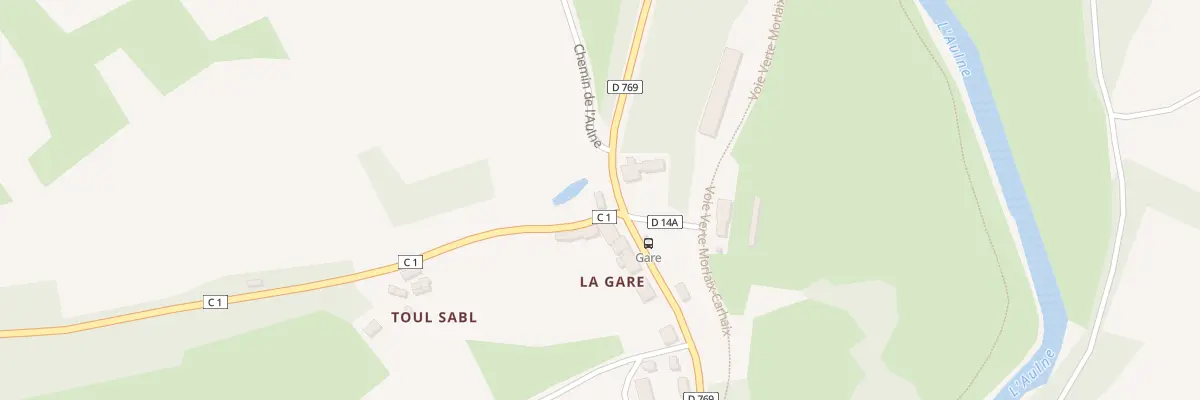 Plan du 142 La Gare Locmaria à Poullaouen