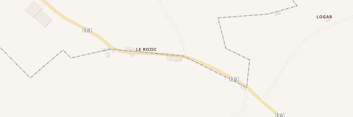 Plan du 311 Le Rozic au Trévoux