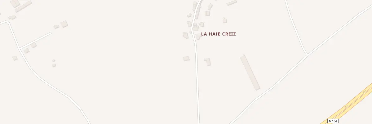 Plan du 1983A La Haie Creiz à Cléden-Poher