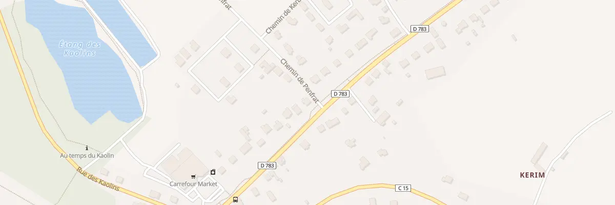 Plan du 19 Rue de Quimperlé à Riec-sur-Bélon