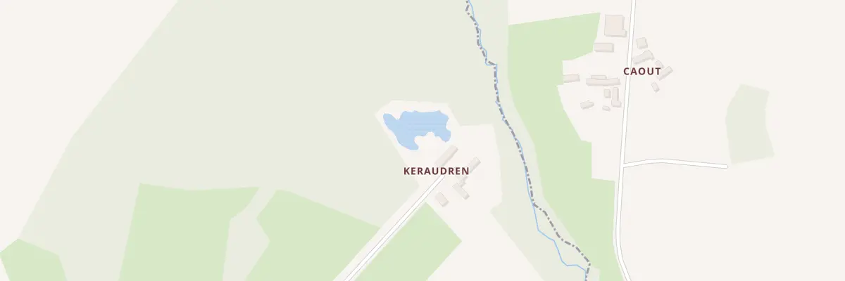 Plan du 5595 Keraudren à Plougonven