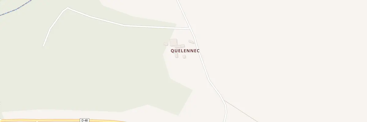 Plan du 132 Quélennec à Kergloff