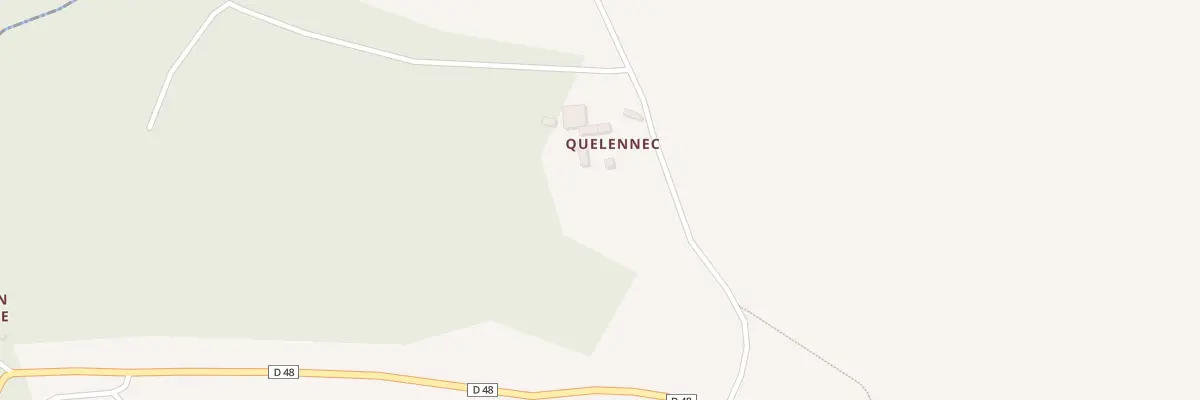 Plan du 131 Quélennec à Kergloff
