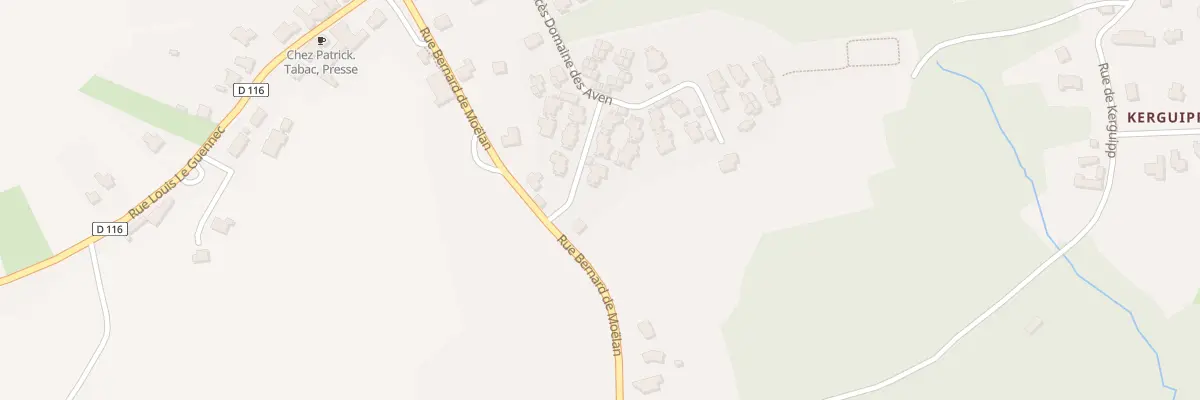 Plan du 6100F Res Domaine des Avens à Moëlan-sur-Mer
